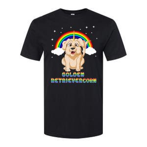 Golden Retriver Golden Retrivercorn Softstyle CVC T-Shirt