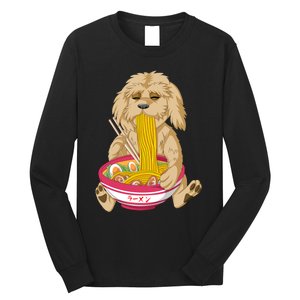 Goldendoodle Ramen Long Sleeve Shirt