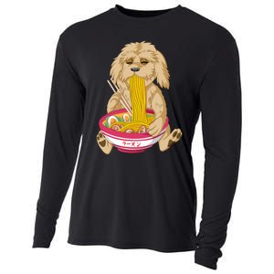 Goldendoodle Ramen Cooling Performance Long Sleeve Crew