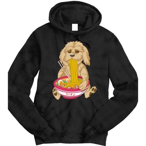 Goldendoodle Ramen Tie Dye Hoodie