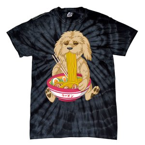 Goldendoodle Ramen Tie-Dye T-Shirt