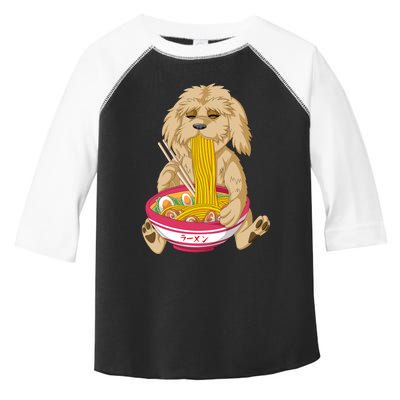 Goldendoodle Ramen Toddler Fine Jersey T-Shirt