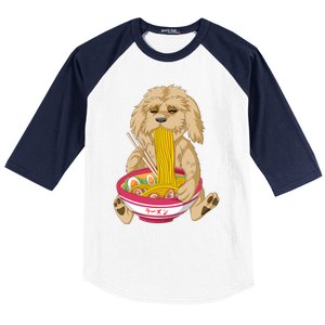 Goldendoodle Ramen Baseball Sleeve Shirt