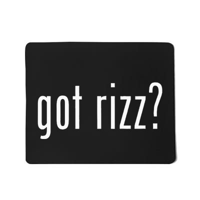 Got Rizz Mousepad
