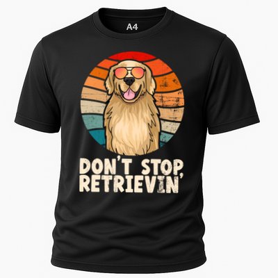 Golden Retriever Gift Dont Stop Retrievin Tee Golden Meaningful Gift Performance Shirt