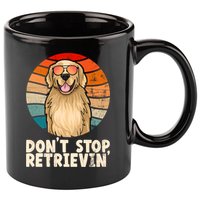 Golden Retriever Gift Dont Stop Retrievin Tee Golden Meaningful Gift 11oz C Handle Ceramic Mug