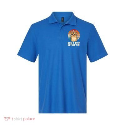 Golden Retriever Gift Dont Stop Retrievin Tee Golden Meaningful Gift Polo