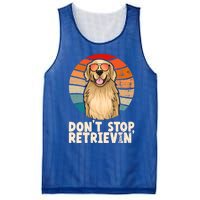 Golden Retriever Gift Dont Stop Retrievin Tee Golden Meaningful Gift Mesh Reversible Basketball Jersey Tank