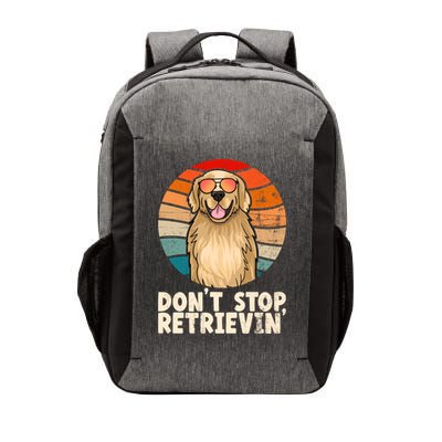 Golden Retriever Gift Dont Stop Retrievin Tee Golden Meaningful Gift Vector Backpack