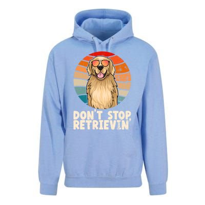 Golden Retriever Gift Dont Stop Retrievin Tee Golden Meaningful Gift Unisex Surf Hoodie