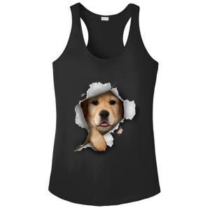 Golden Retriever Gift Golden Dog Gift For Dog Lovers Ladies PosiCharge Competitor Racerback Tank