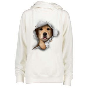 Golden Retriever Gift Golden Dog Gift For Dog Lovers Womens Funnel Neck Pullover Hood