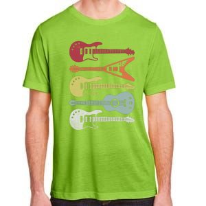 Guitar Retro Adult ChromaSoft Performance T-Shirt