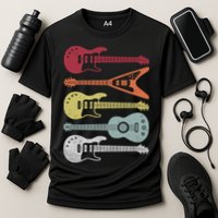 Guitar Retro Performance Shirt