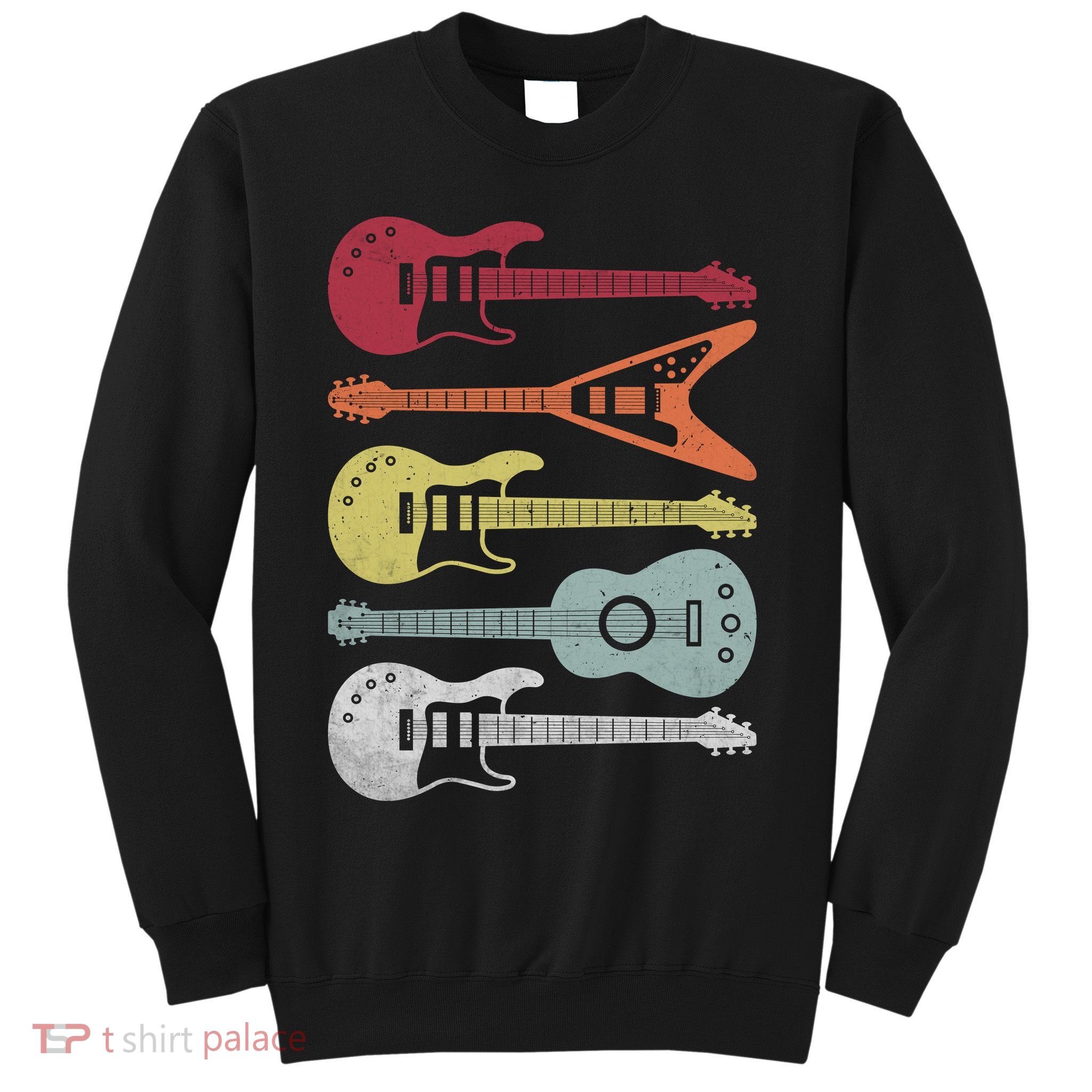Guitar Retro Sweatshirt