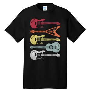 Guitar Retro Tall T-Shirt