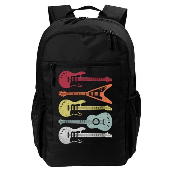 Guitar Retro Daily Commute Backpack