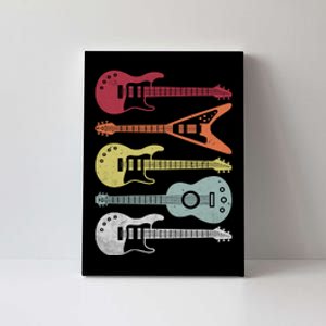 Guitar Retro Canvas