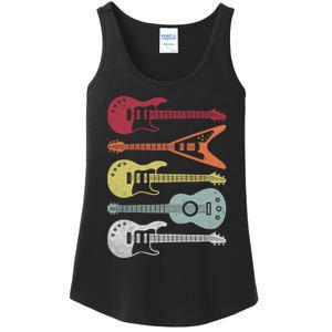 Guitar Retro Ladies Essential Tank