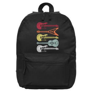 Guitar Retro 16 in Basic Backpack