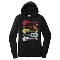 Guitar Retro Women's Pullover Hoodie