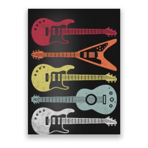 Guitar Retro Poster