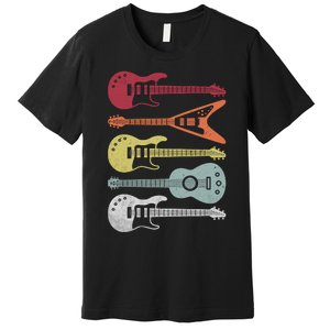 Guitar Retro Premium T-Shirt