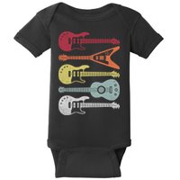 Guitar Retro Baby Bodysuit