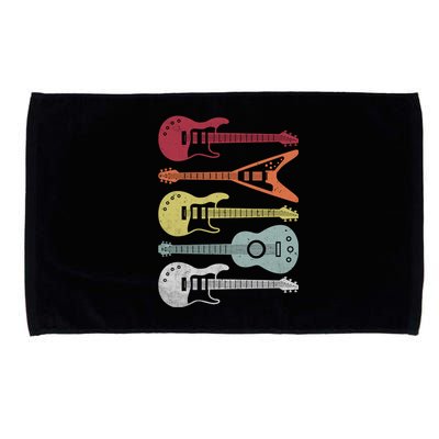 Guitar Retro Microfiber Hand Towel