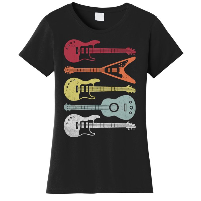 Guitar Retro Women's T-Shirt