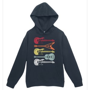 Guitar Retro Urban Pullover Hoodie