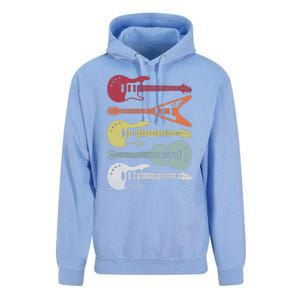 Guitar Retro Unisex Surf Hoodie