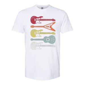 Guitar Retro Softstyle CVC T-Shirt