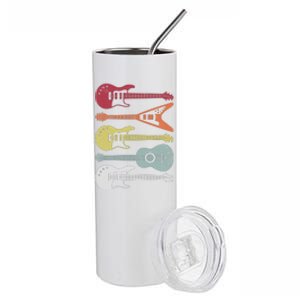 Guitar Retro Stainless Steel Tumbler