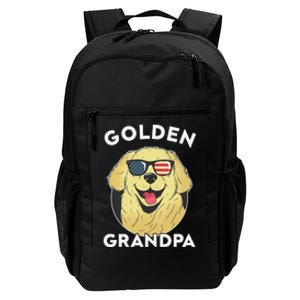 Golden Retriever Grandpa Daily Commute Backpack