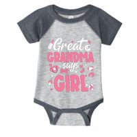 Gender Reveal Great Grandma Says Girl Baby Matching Family Long Sleeve Infant Baby Jersey Bodysuit