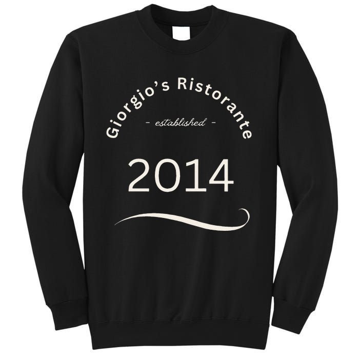 Giorgios Ristorante Great Food Atmosphere Aura Sweatshirt