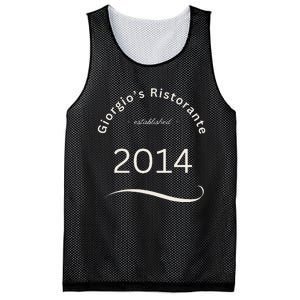 Giorgios Ristorante Great Food Atmosphere Aura Mesh Reversible Basketball Jersey Tank