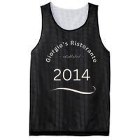 Giorgios Ristorante Great Food Atmosphere Aura Mesh Reversible Basketball Jersey Tank