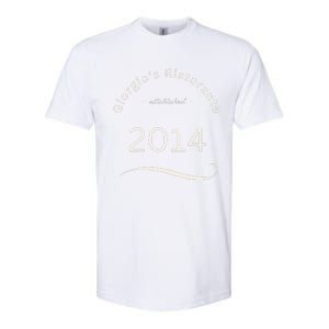 Giorgios Ristorante Great Food Atmosphere Aura Softstyle CVC T-Shirt