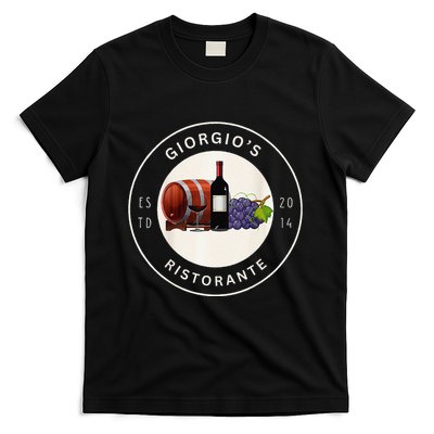 GiorgioS Ristorante Great Food Atmosphere Aura T-Shirt