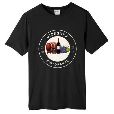 GiorgioS Ristorante Great Food Atmosphere Aura Tall Fusion ChromaSoft Performance T-Shirt