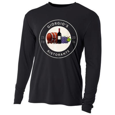 GiorgioS Ristorante Great Food Atmosphere Aura Cooling Performance Long Sleeve Crew