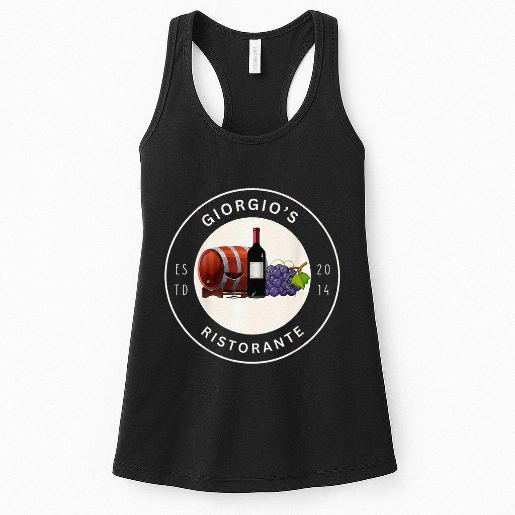 GiorgioS Ristorante Great Food Atmosphere Aura Womens Tank Top
