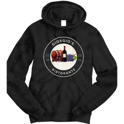 GiorgioS Ristorante Great Food Atmosphere Aura Tie Dye Hoodie