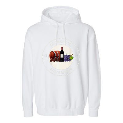 GiorgioS Ristorante Great Food Atmosphere Aura Garment-Dyed Fleece Hoodie