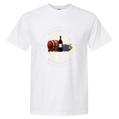 GiorgioS Ristorante Great Food Atmosphere Aura Garment-Dyed Heavyweight T-Shirt