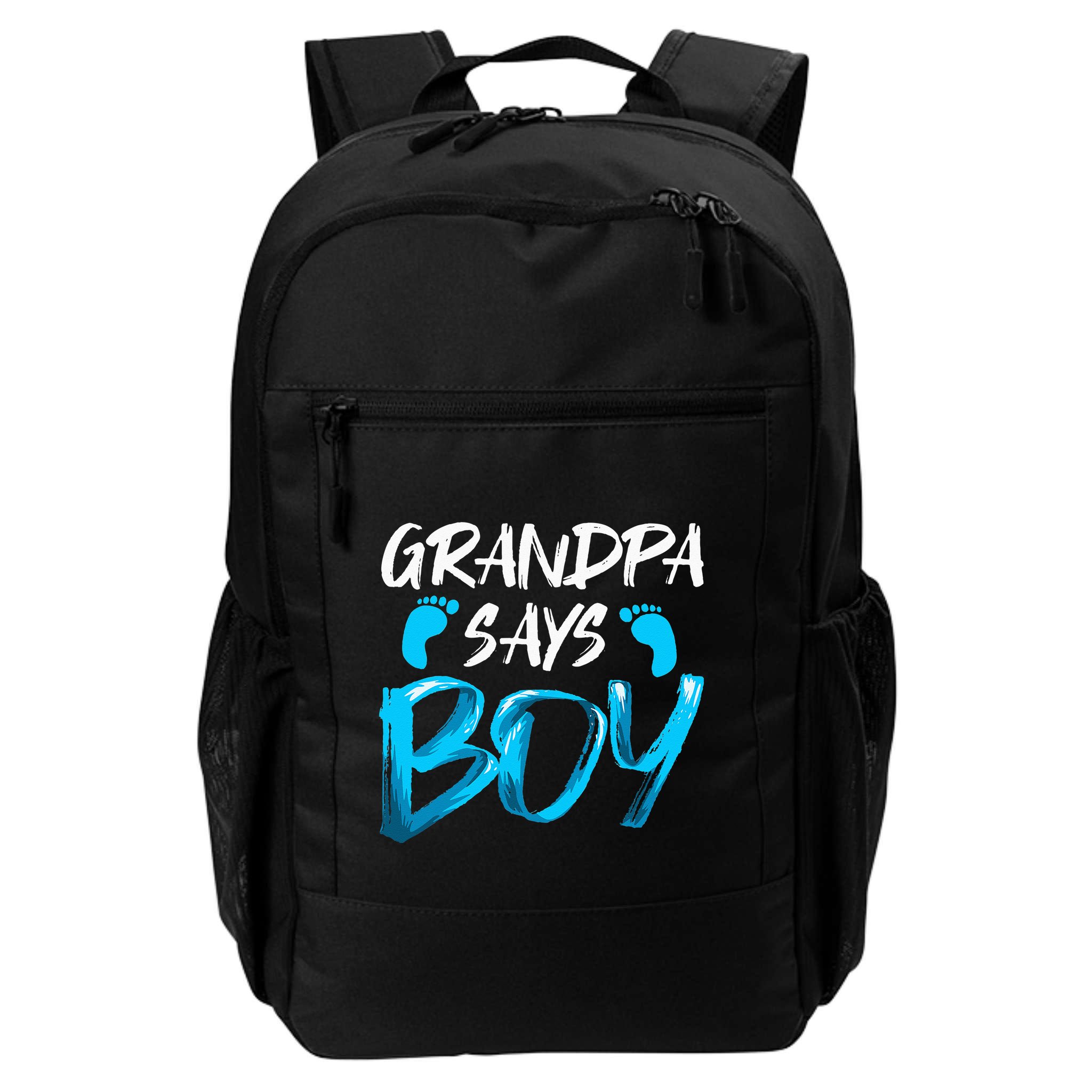 Gender Reveal Grandpa Says Future Grandfather Backpack