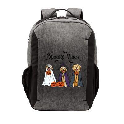 Golden Retriever Ghost Dogs Halloween Dog Witch Spooky Vibes Vector Backpack