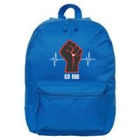 Go Red Heart Disease Awareness Month Gift 16 in Basic Backpack